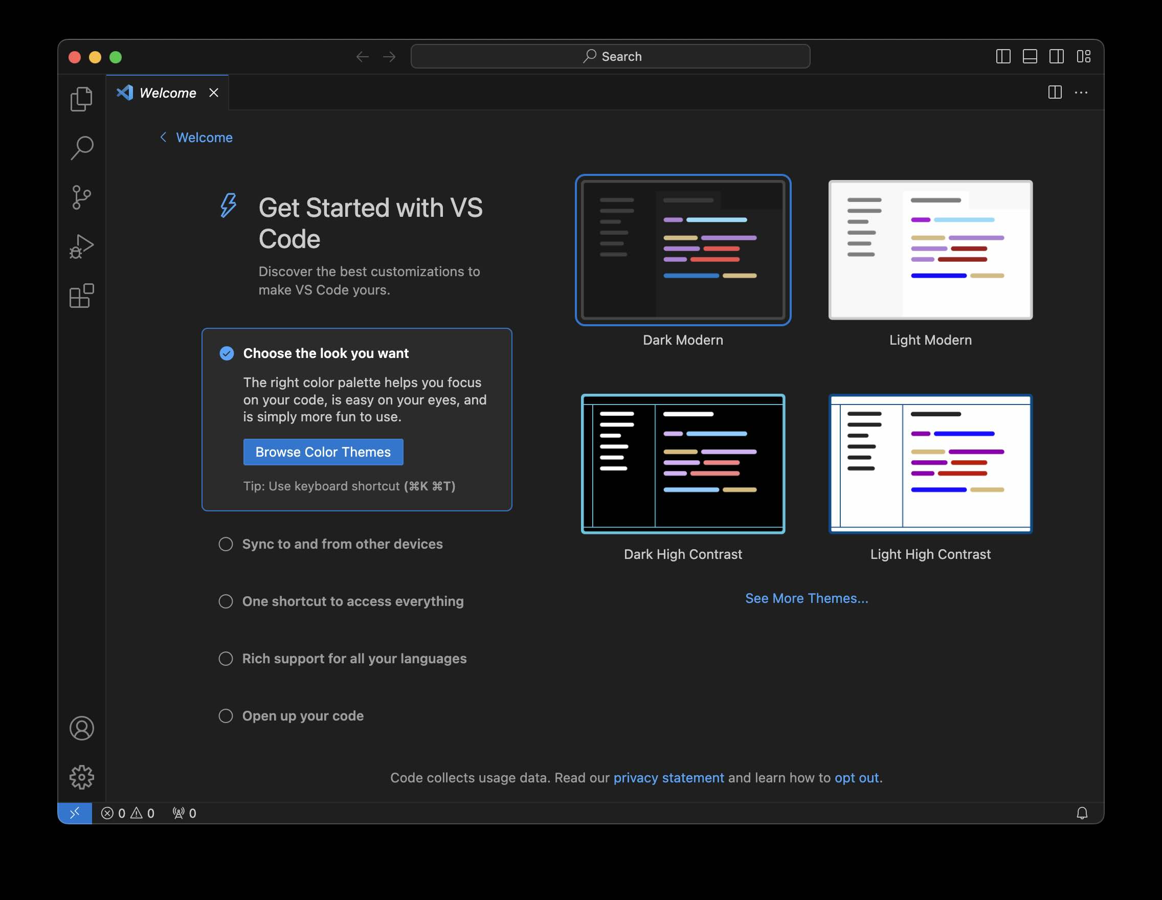 Quickly install VS Code on macOS Sonoma/Ventura Code2care